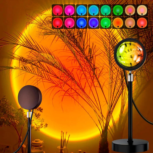 Golden Hour Sunset Mood Projector